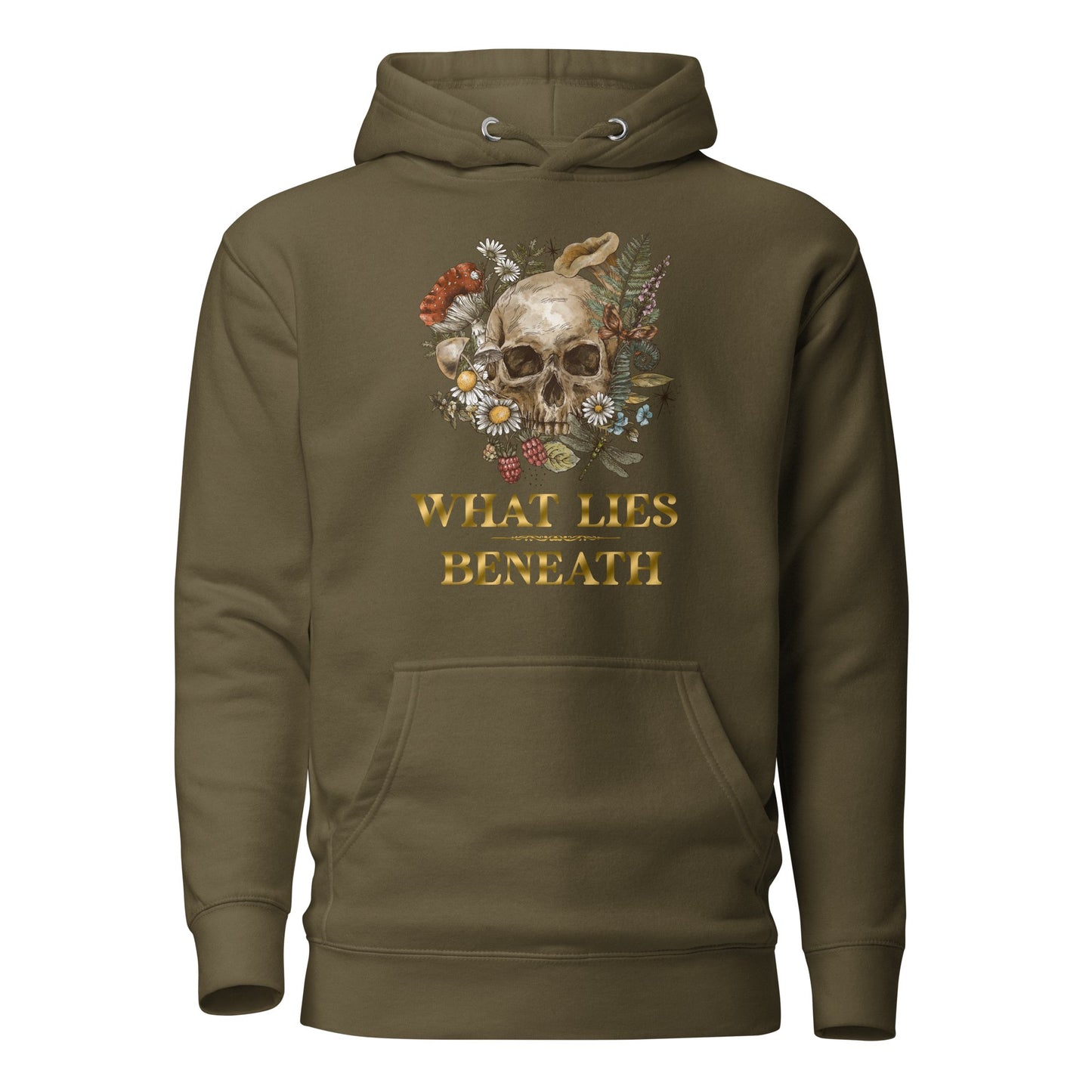 What lies Beneath Unisex Premium Hoodie - Bearclothing