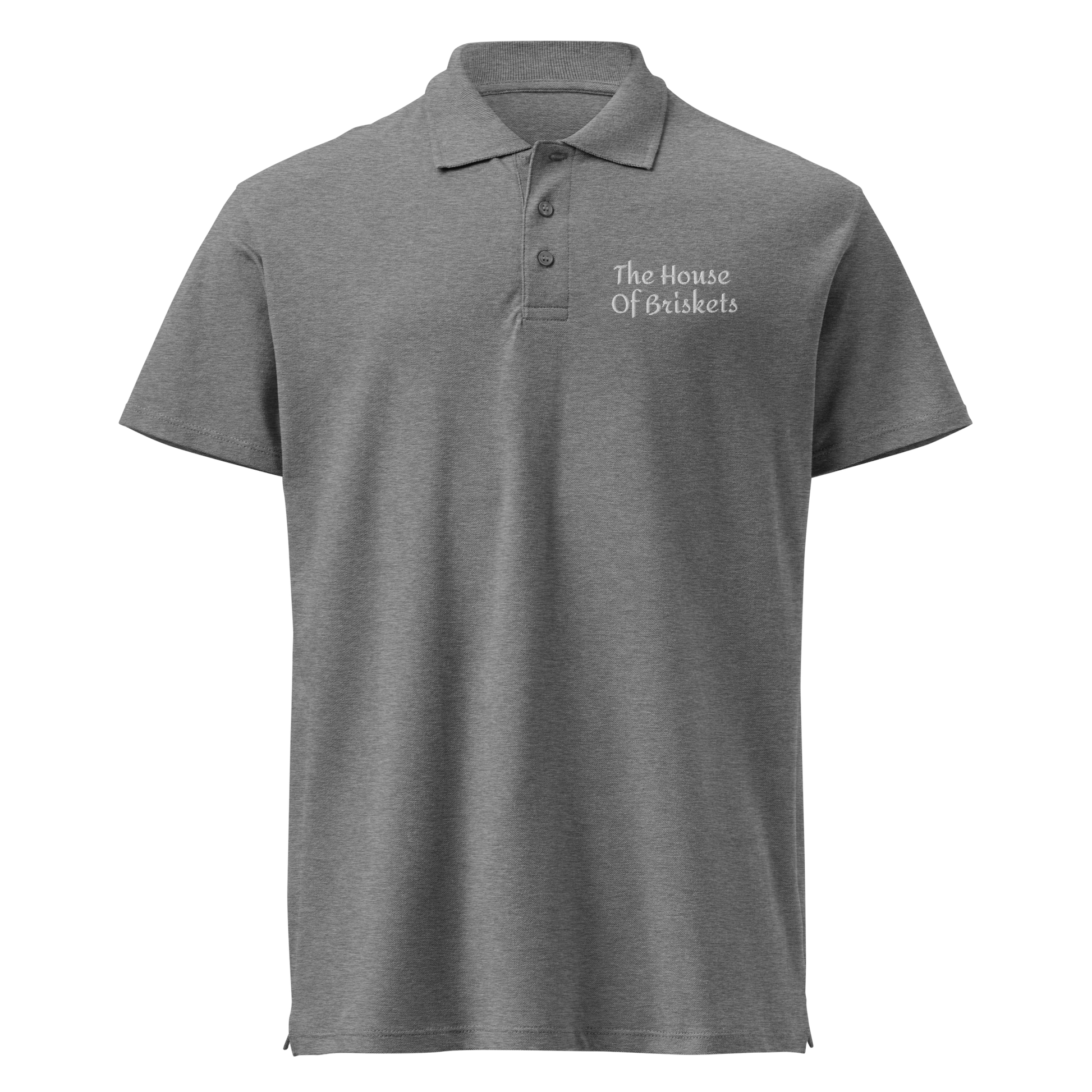 House Of Briskets Premium pique polo shirt 5xl available - Bearclothing