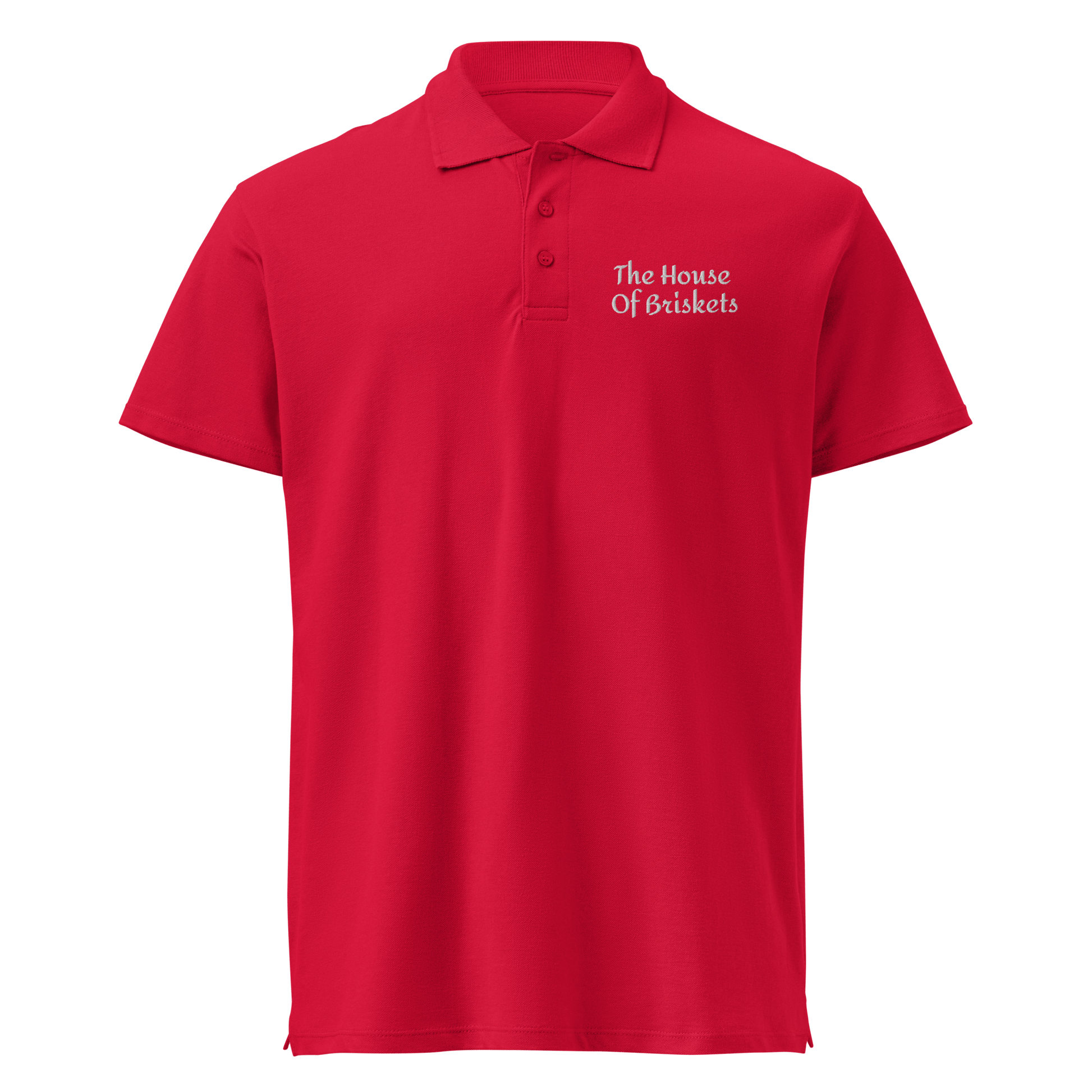 House Of Briskets Premium pique polo shirt 5xl available - Bearclothing