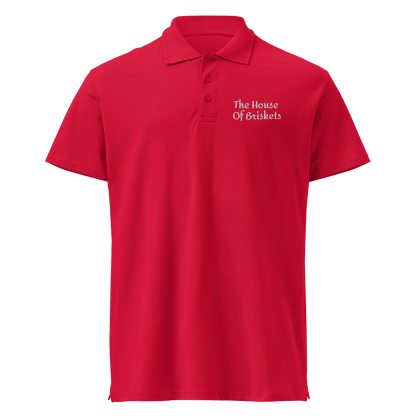 House Of Briskets Premium pique polo shirt 5xl available - Bearclothing