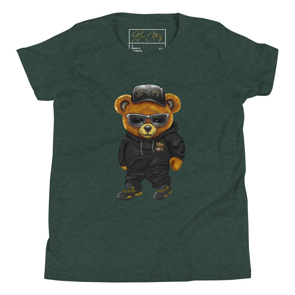 Wrapped In His Worth Honey Bear Youth Tee - Bearclothing