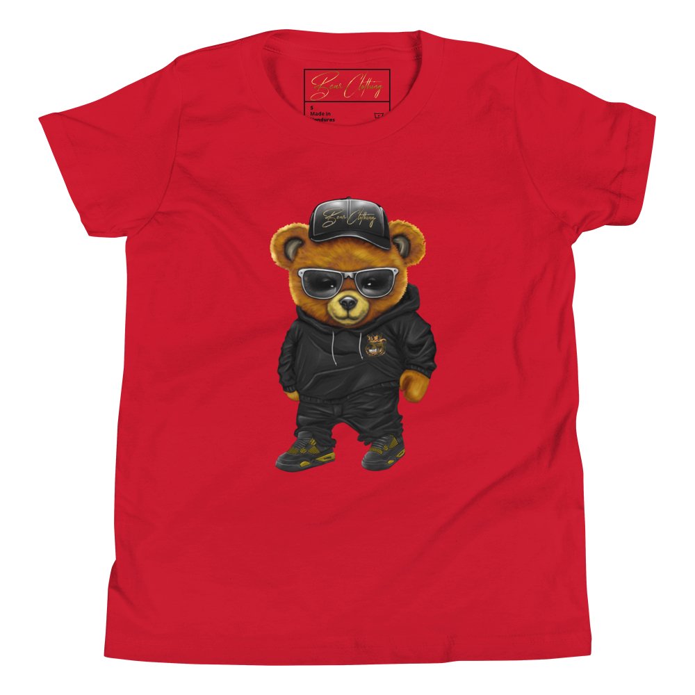 Wrapped In His Worth Honey Bear Youth Tee - Bearclothing